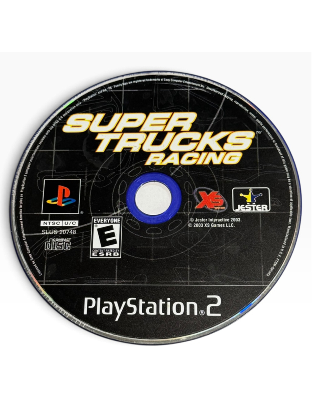 Super Trucks Racing PlayStation 2 Video Game Disc Y2k 2003 Ps2